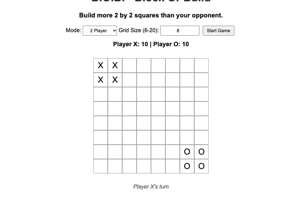 Capture de Block or Build