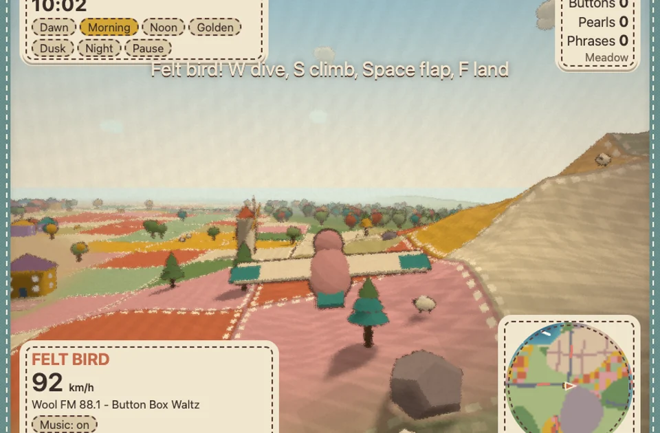 Capture de Felt World