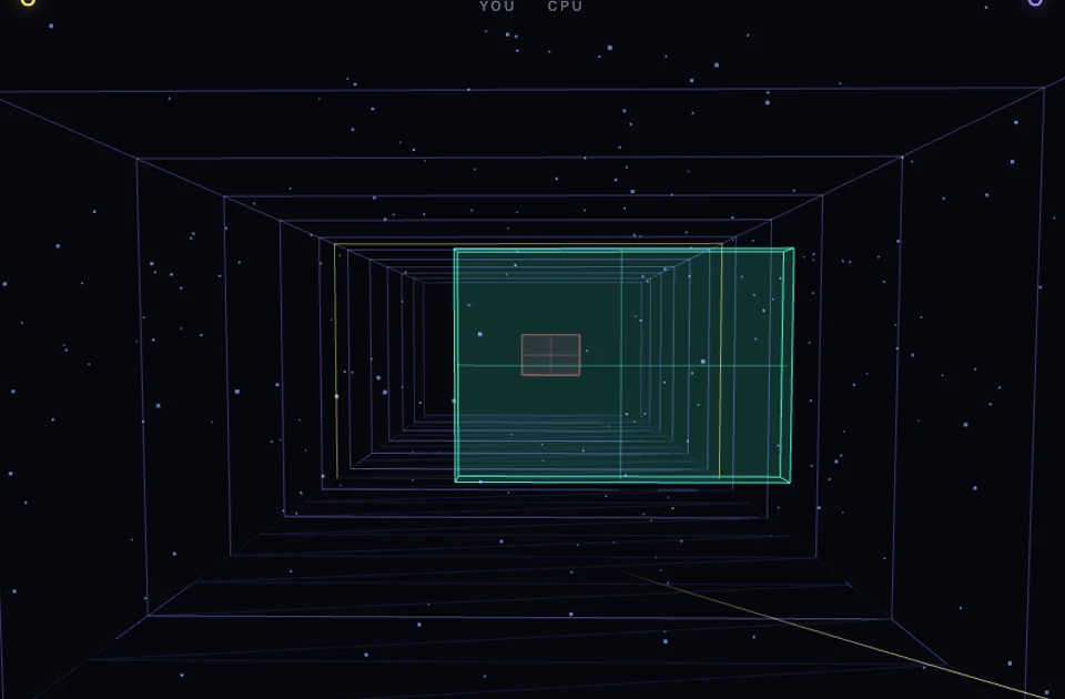 Capture de Pong 3D