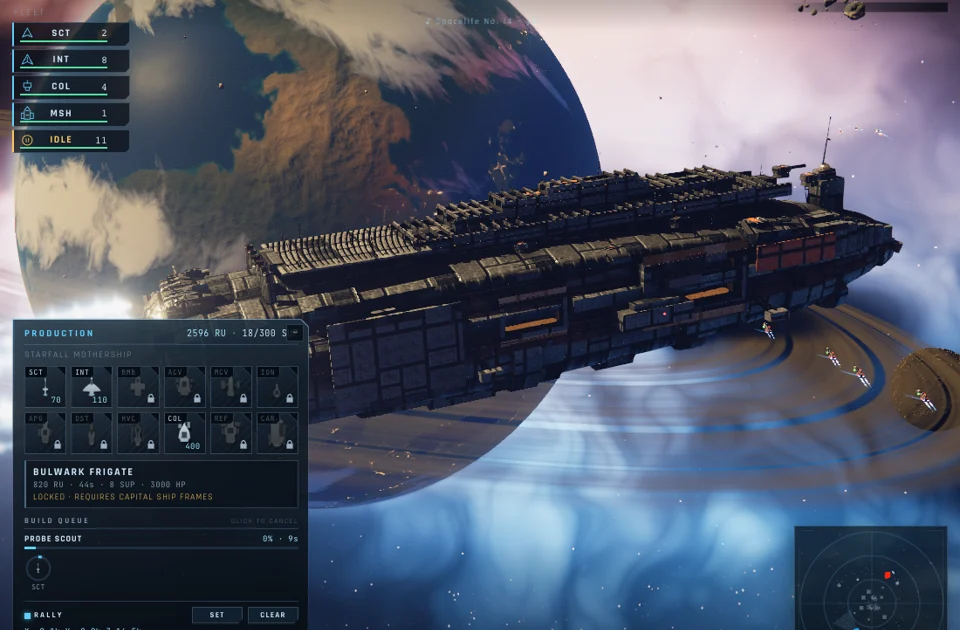 Capture de Starfall