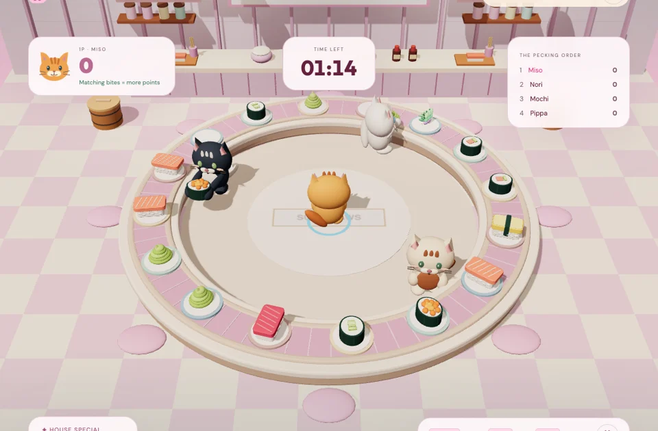 Capture de Sushi Paws
